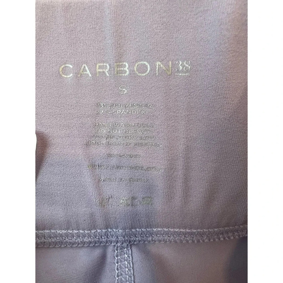 Carbon38 Sayang Collection Padang Lilac Macrame Full Length Long Yoga Legging - Picture 6 of 6